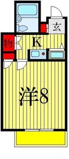 東洋ハイツ相模台【1階】の間取り