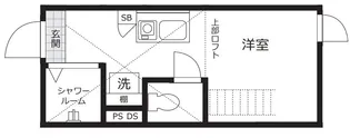 QUQURI Meguro【1階】の間取り