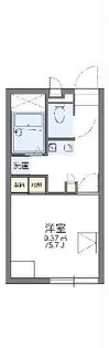 レオパレスコミュニティ【2階】の間取り