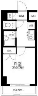 エクセリア荻窪【1階】の間取り