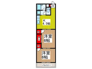 マロン824【2階】の間取り