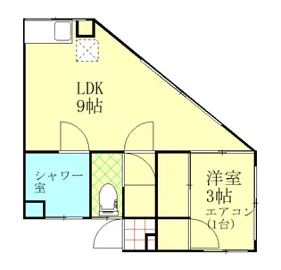 昭和10番3【3階】の間取り
