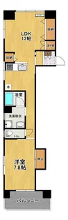 アパルトマン【4階】の間取り