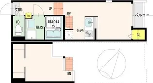 フォルテ長町【1階】の間取り