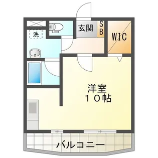 メゾントルヴェール【2階】の間取り