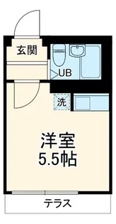 モンターニュ笹下【1階】の間取り
