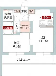 arietta【3階】の間取り