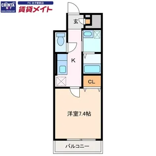 cocoon【2階】の間取り