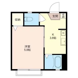 パインヒルズ松庵A【2階】の間取り