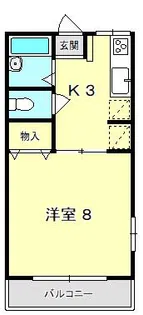 レトア・S【1階】の間取り