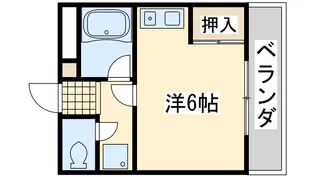 ロイヤルマンション【2階】の間取り