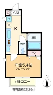 Ys Terrace【3階】の間取り