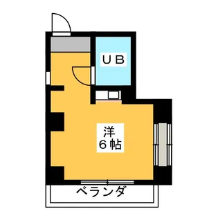 クレストアサカ【2階】の間取り