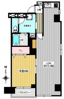パークステージ王子駅前【9階】の間取り
