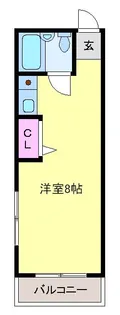 中山マンション【2階】の間取り