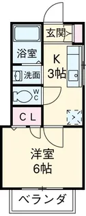 ディマンシュII【1階】の間取り