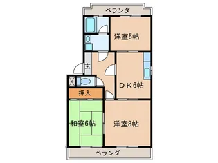 シャトレ-ン3【1階】の間取り