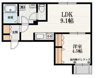 Maison de Yuki【1階】の間取り