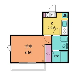 ガーデンコート能見台【3階】の間取り