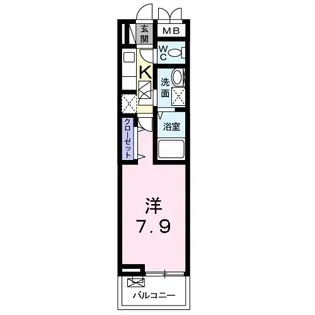 グラーティア【1階】の間取り