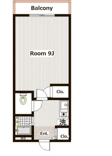 代々木パークハイツ【2階】の間取り