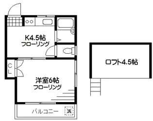 MOCA中野VIP【2階】の間取り