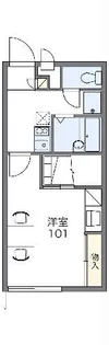 レオパレス友B【1階】の間取り