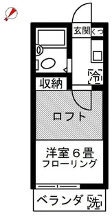 バルビゾンMITAKA【2階】の間取り