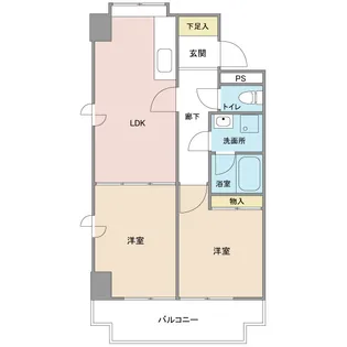 大手町第一ハイツ【3階】の間取り