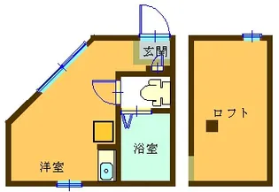 ユナイト羽沢カンペリオ【2階】の間取り