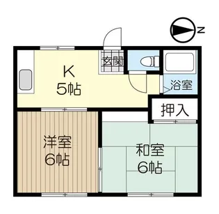 カーサ・エルピノ【2階】の間取り