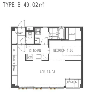 First anchor【2階】の間取り