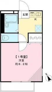 ビレッジタムラ【1階】の間取り