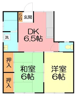 佐藤ハイツ【1階】の間取り