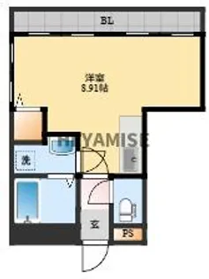 Rコート長崎【2階】の間取り