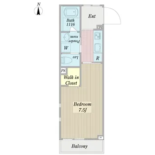 エムロード船橋【2階】の間取り