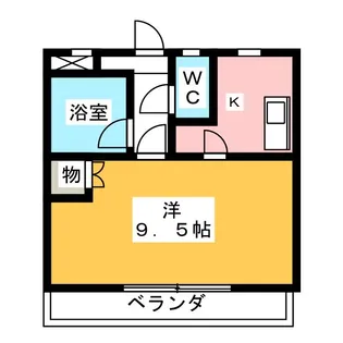 ラ・ステージ青山【3階】の間取り