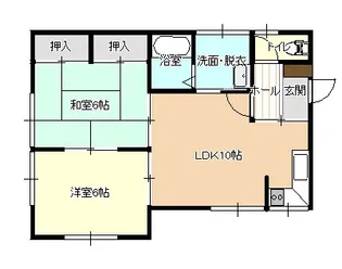 桂コーポラス【2階】の間取り