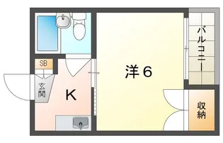 リピエーノ萱島【1階】の間取り