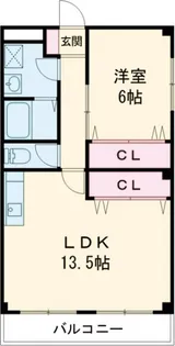 パストラルヒルズ【2階】の間取り