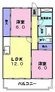LASSIK【3階】の間取り