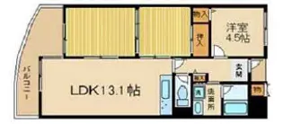 スヴァーネ東山本【2階】の間取り