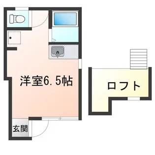 y’s東原【1階】の間取り
