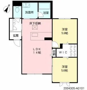 Shamaison BonneChance【1階】の間取り