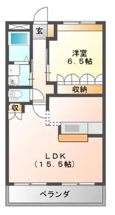 メゾン サクセス【2階】の間取り