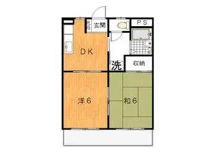 セナシティ【2階】の間取り