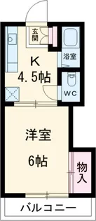 千葉ハイツI【2階】の間取り