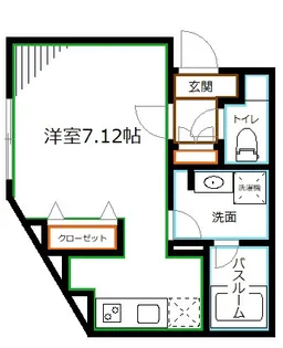 東京都杉並区天沼1【マンション】の間取り