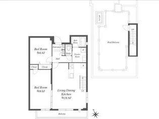 PASEO上目黒【3階】の間取り