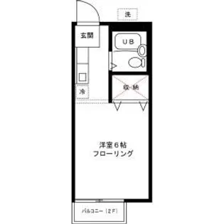 フローレンス【1階】の間取り